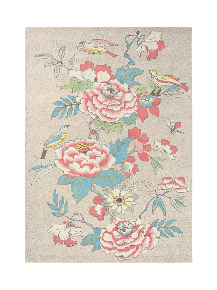 Handgetufteter Designer Teppich „Paeonia“, verschiedene Grössen WEDGWOOD