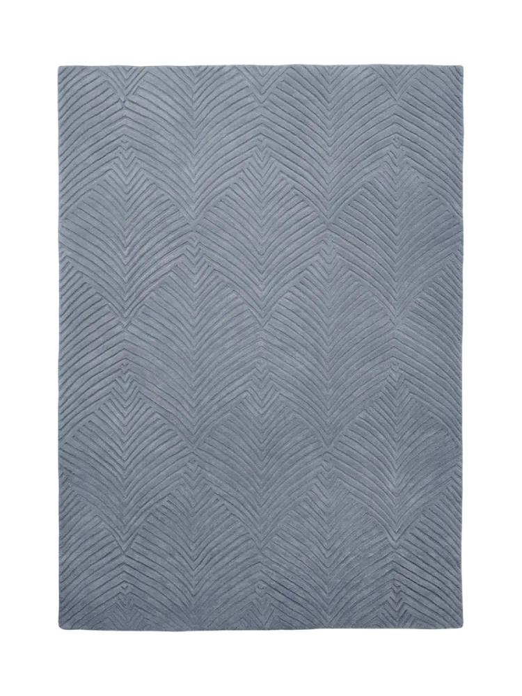 Handgetufteter Designer Wollteppich „Folia“, verschiedene Grössen WEDGWOOD