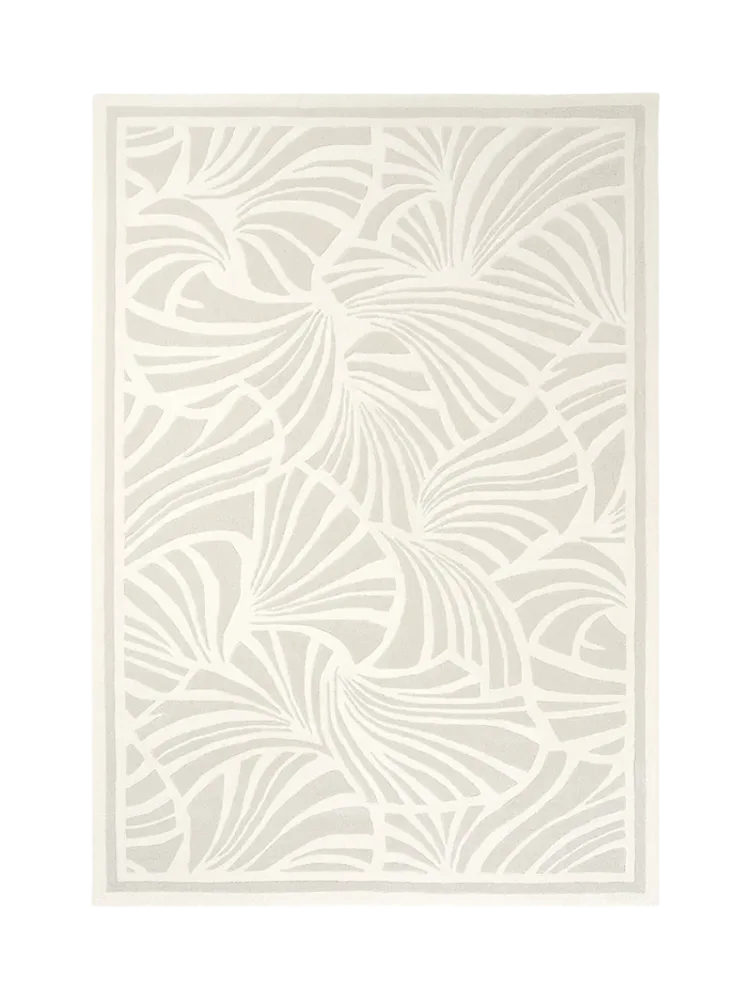 Designer Teppich „Japanese Fans“ - handgetuftet, aus 100% reiner Schurwolle Florence Broadhurst