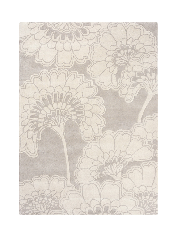 Designer Teppich „Japanese Floral“ - handgetuftet, aus 100% reiner Schurwolle Florence Broadhurst