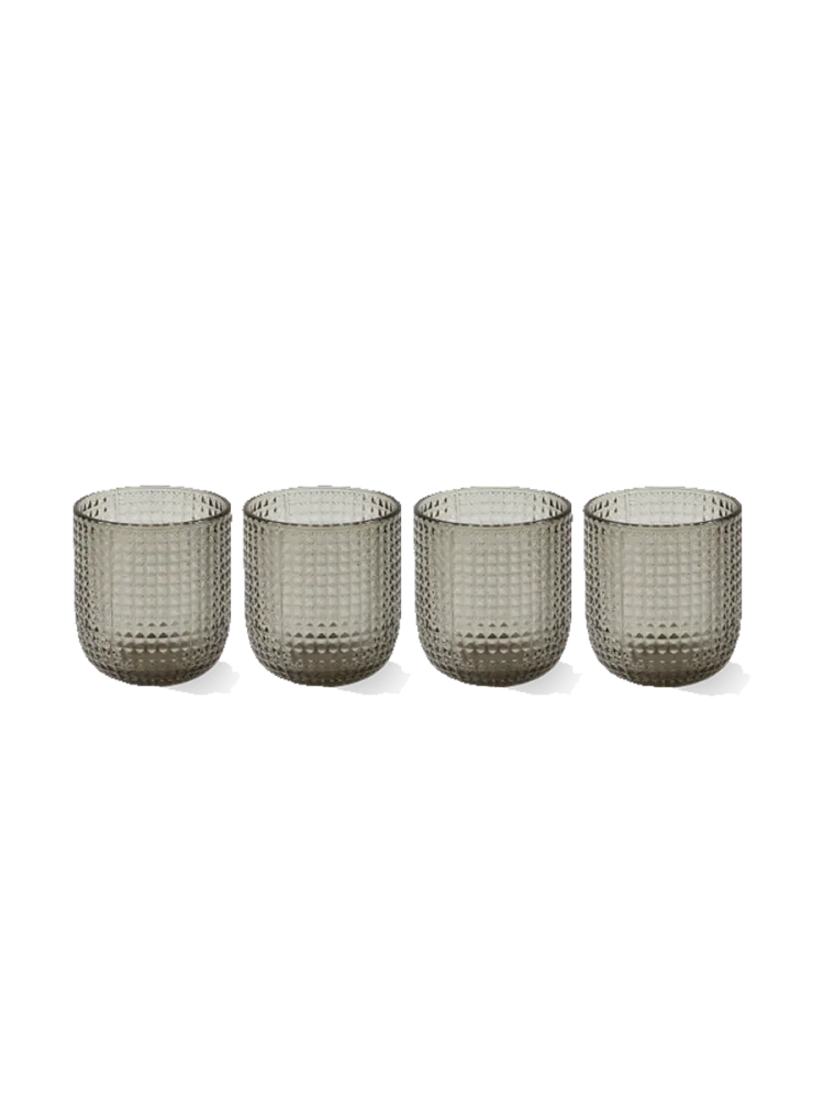 Design Wasserglas Set „Rooftop“, 4er-Set Pols Potten