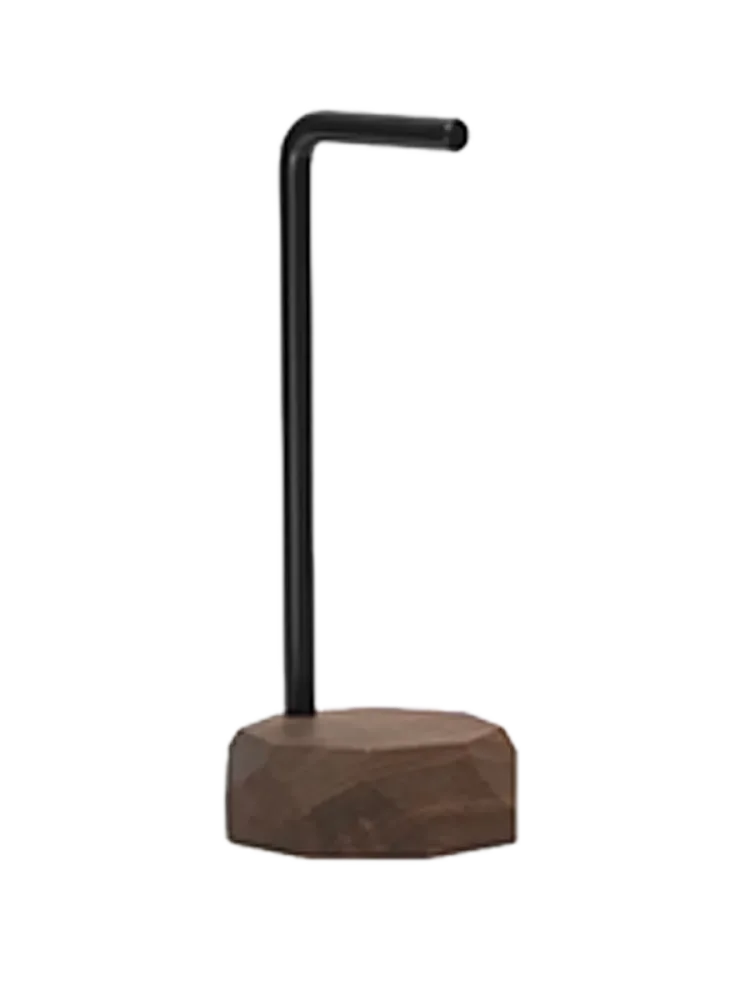 Design Kopfhörer-Ständer „Headphone“ aus Massivholz Eiche Natural Oakywood