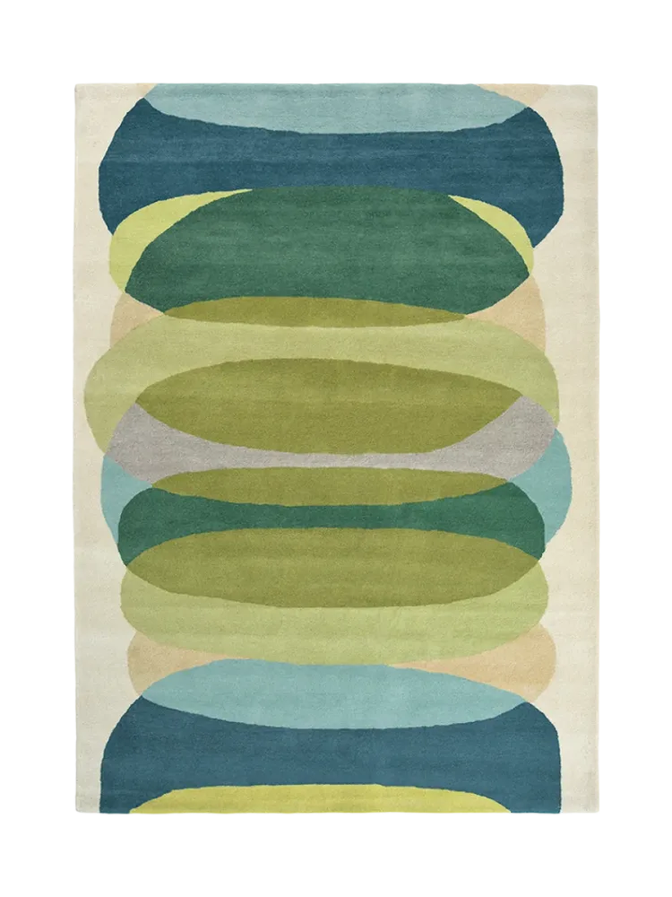 Designer Teppich „Elliptic“ - handgetuftet, aus 100% reiner Schurwolle Harlequin