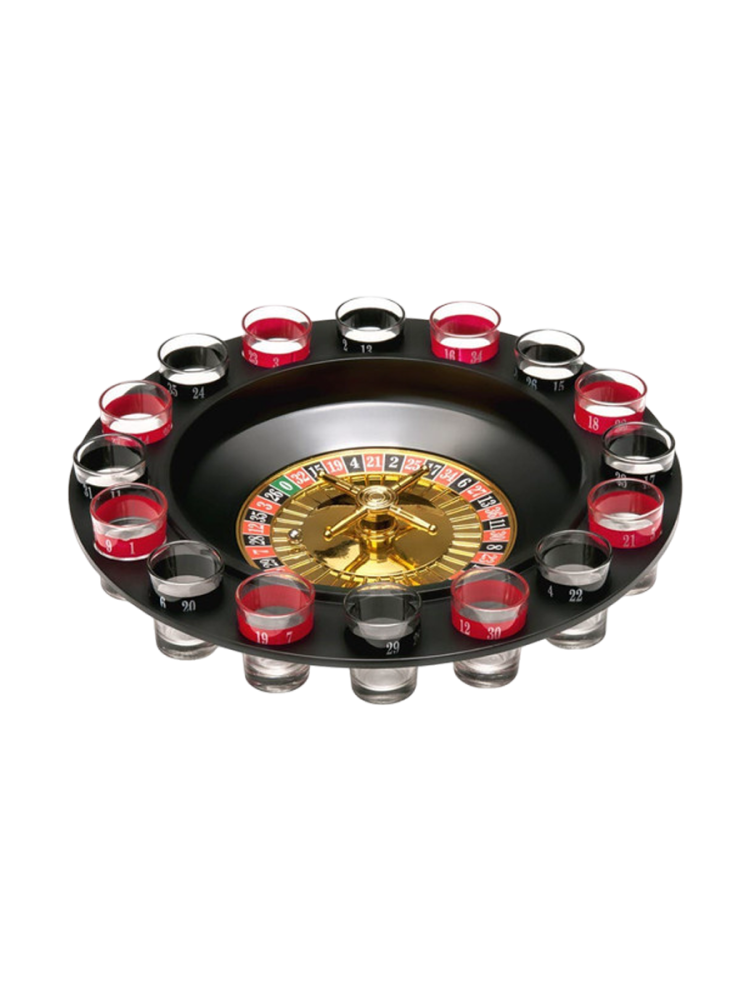 16-teiliges Trinkspiel „Roulette Shot“ FIFTY FIVE SOUTH