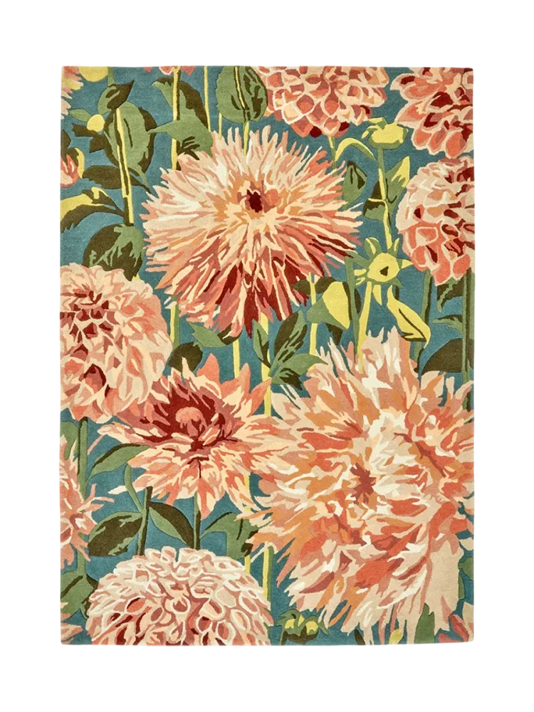 Designer Teppich „Dahlia“ - handgetuftet, aus 100% reiner Schurwolle Harlequin