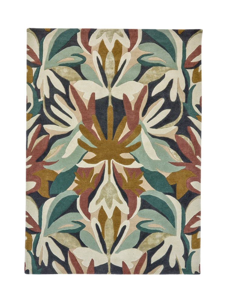 Designer Teppich „Melora“ - handgetuftet Harlequin