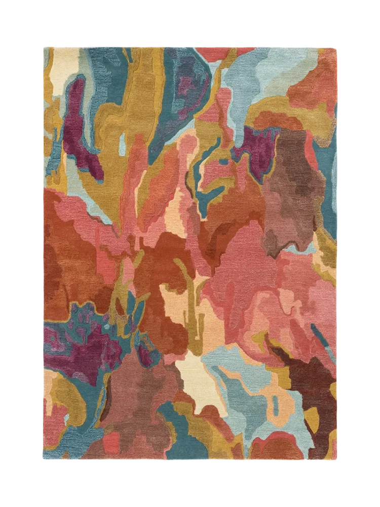 Designer Teppich „Foresta“ - handgetuftet Harlequin