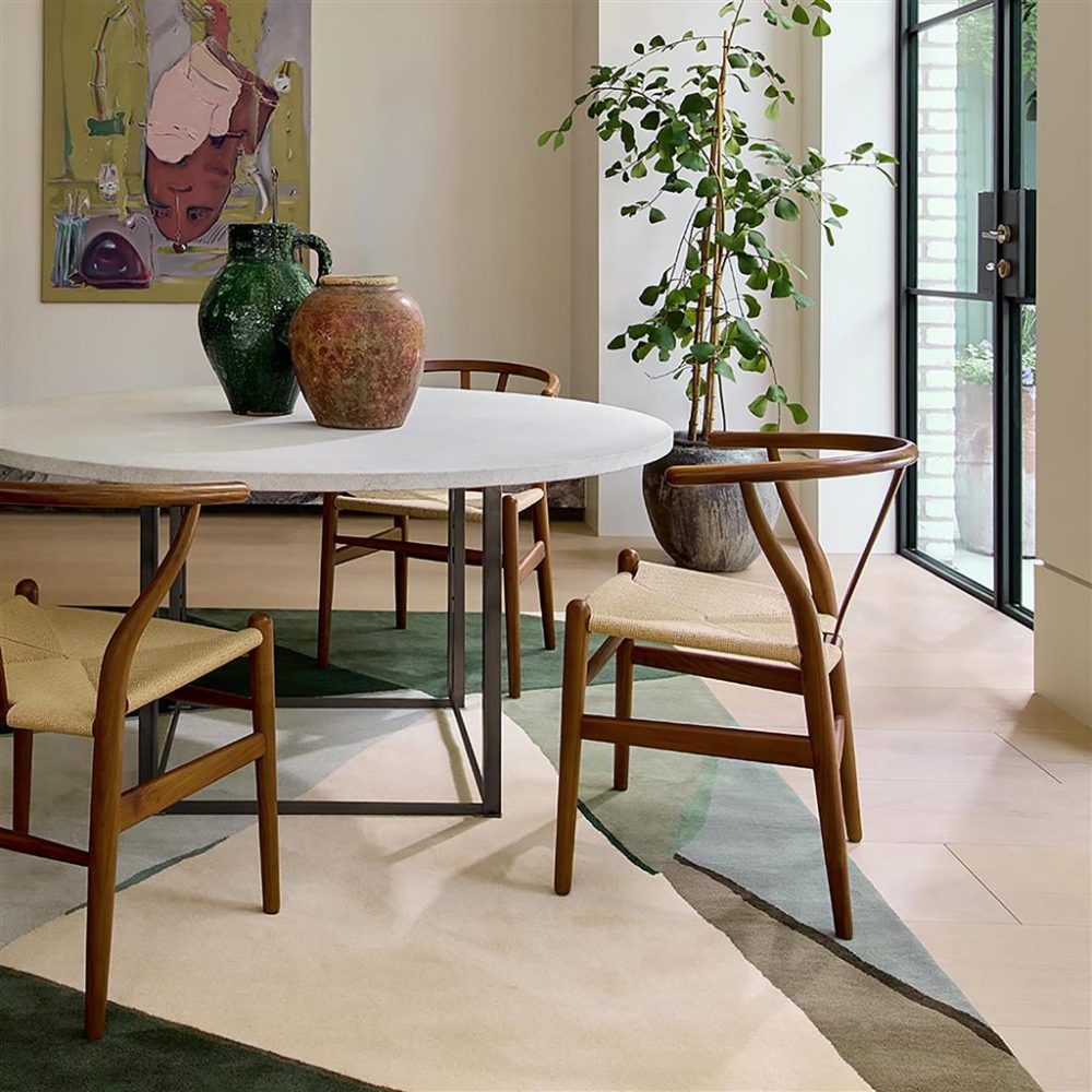 Designer Wollteppich „Sumi Reflect“ - handgetuftet Harlequin
