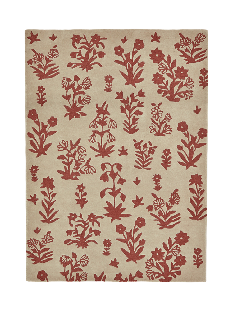 Designer Teppich „Woodland Glade“ - handgetuftet, aus 100% reiner Schurwolle Sanderson