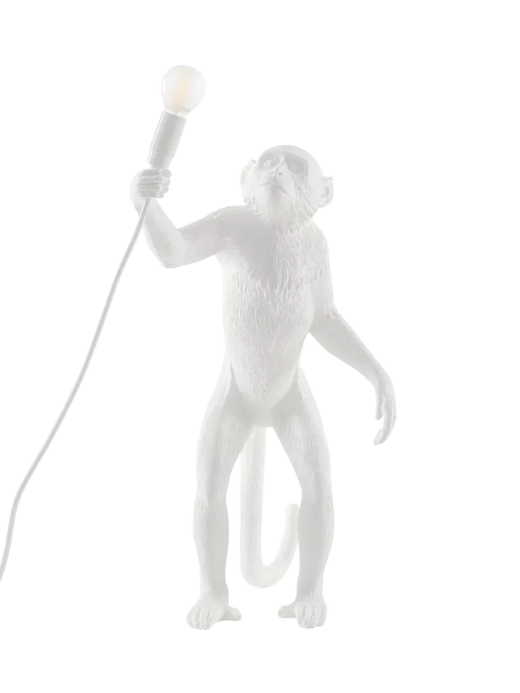 LED Design Tischlampe „The Monkey Standing“ Seletti