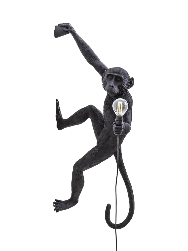 LED Design Wandlampe „The Monkey Lamp Hanging“ Seletti