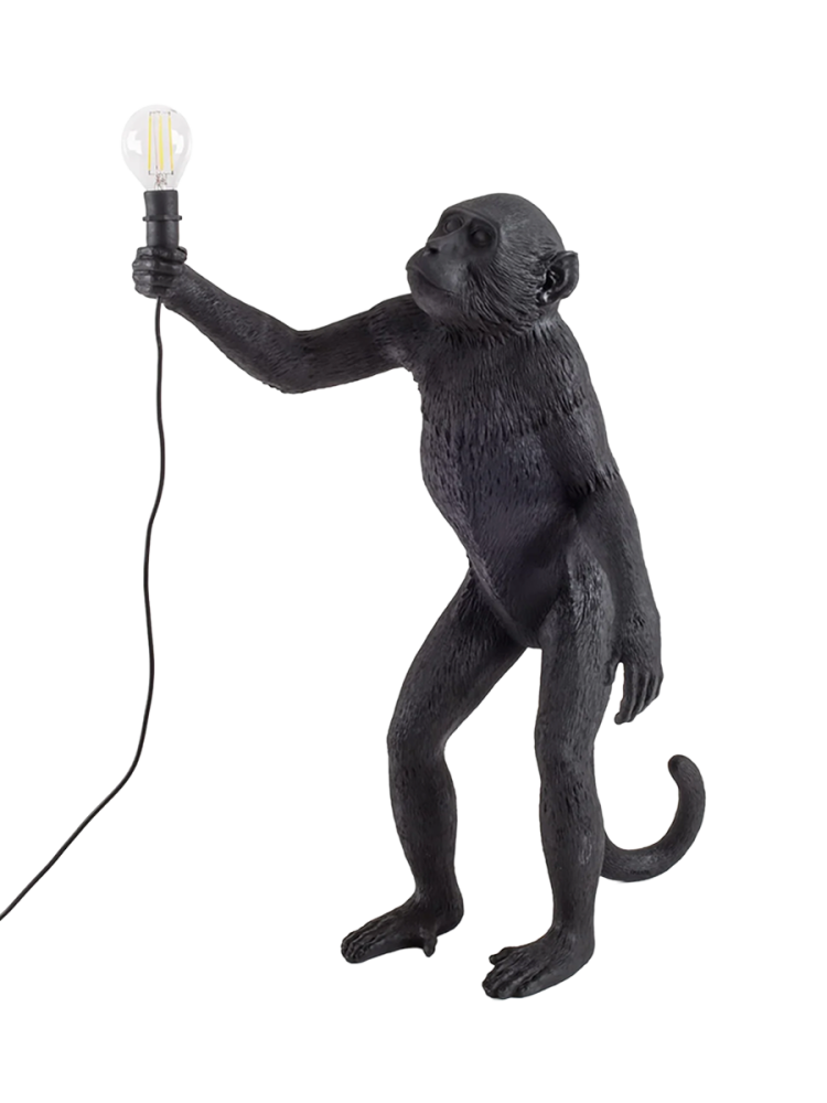 LED Design Tischlampe „The Monkey Standing“ Seletti