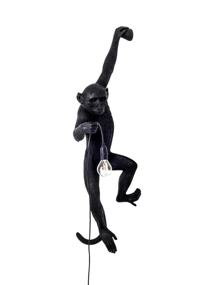 LED Design Wandlampe „The Monkey Lamp Hanging“ Seletti