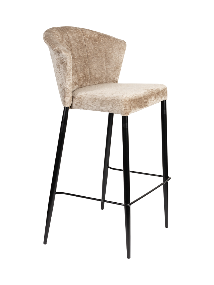 Hochwertiger Design Barstuhl „Georgia“ Dutchbone