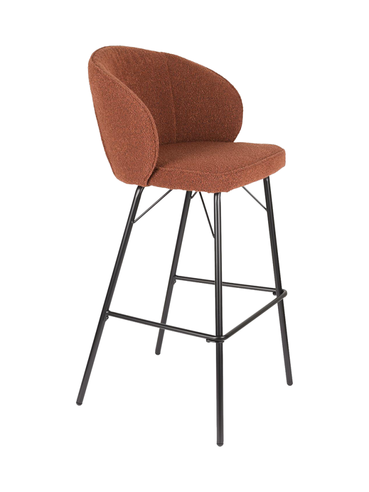Hochwertiger Barstuhl „Joe“ White Label by Bloomingloft