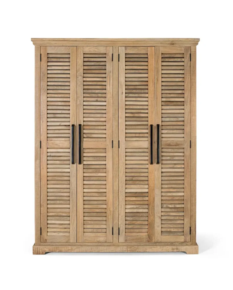 Massiver Schrank „Venecia“ 4-türig, 150 x 190 cm Giner & Colomer