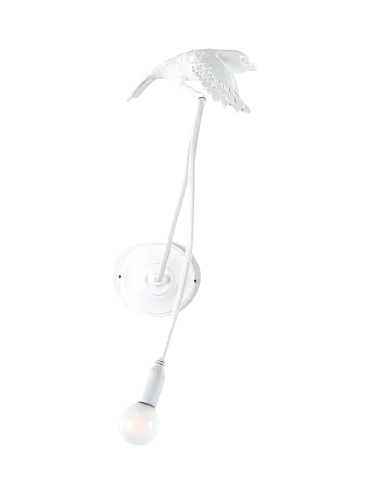 LED Design Wandlampe „Bird Taking off“ Seletti