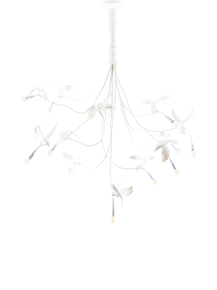 LED Design Pendellampe „Bird Chandelier“ Seletti