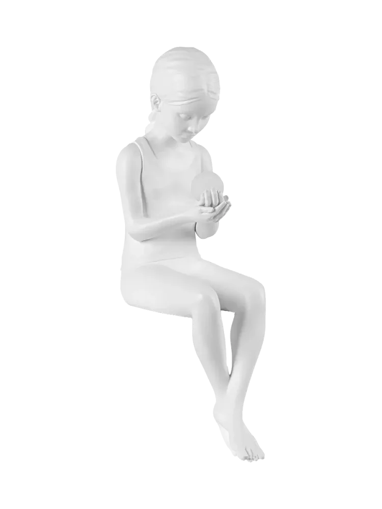 Dimmbare LED Design Tischlampe „Innerglow Girl“ Seletti