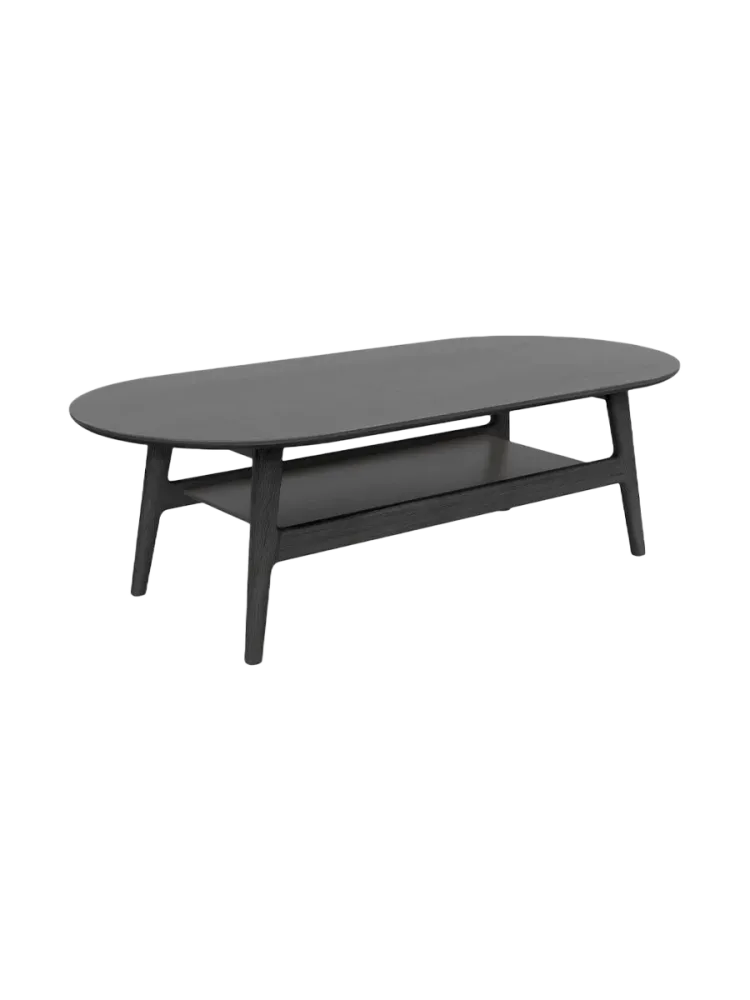 Hochwertiger Couchtisch „Curved“ 130 x 60 cm MR.WOOD