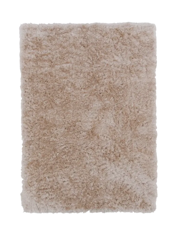 Design Hochflor-Teppich „Natta“, Beige 160 x 230 cm VE DESIGN