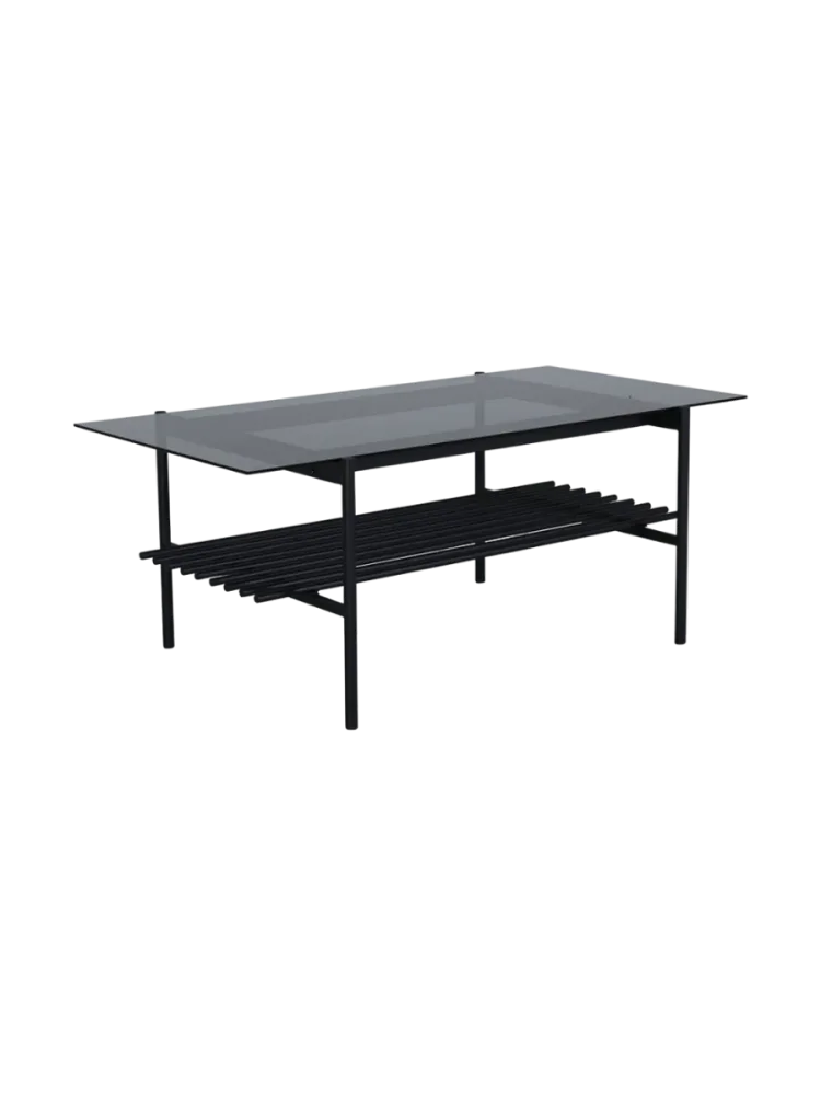 Design Couchtisch „Von Staf“ 120 x 60 cm Schwarz VE DESIGN