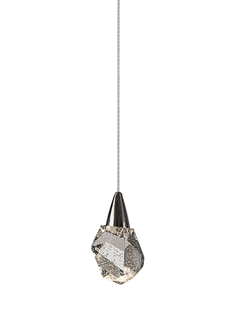 LED Design Pendellampe „Aquaria“, 1-flammig Chrom-Finish Schuller