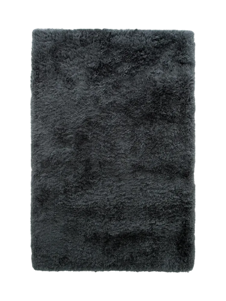 Design Hochflor-Teppich „Grace“, verschiedene Grössen Dunkelgrau VE DESIGN