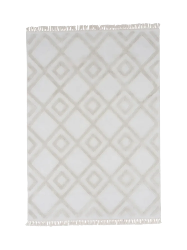 Design Teppich „Towa“ - 160 x 230 cm Ecru VE DESIGN