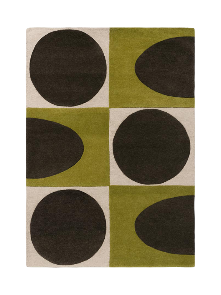 Designer Teppich „Spot Square“ - handgetuftet, aus 100% reiner Schurwolle ORLA KIELY