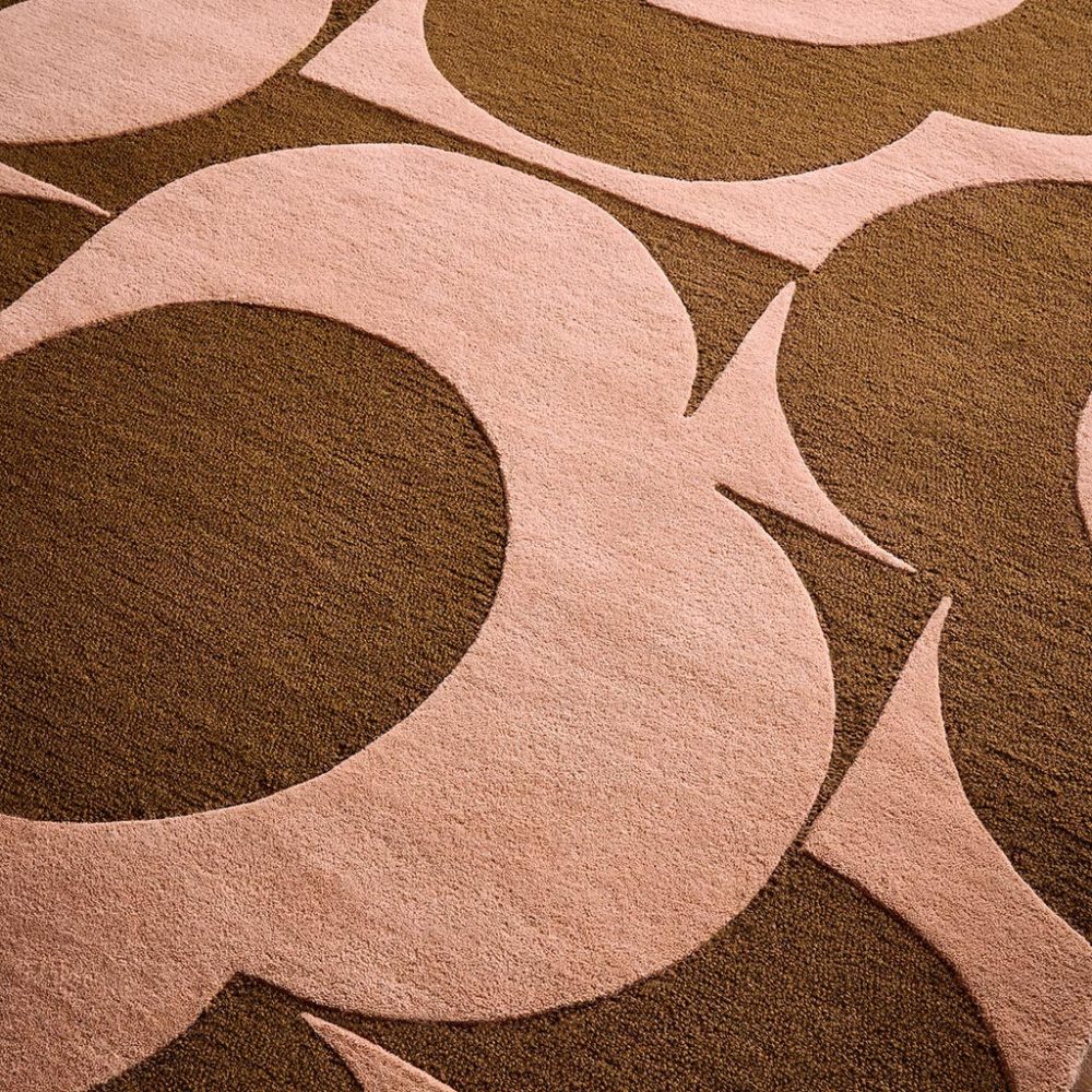 Designer Teppich „Prism Flower“ - handgetuftet, aus 100% reiner Schurwolle ORLA KIELY