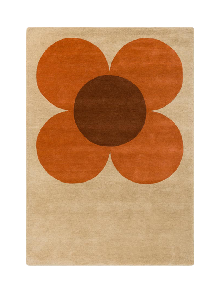 Designer Teppich „Flower Placement“ - handgetuftet, aus 100% reiner Schurwolle ORLA KIELY