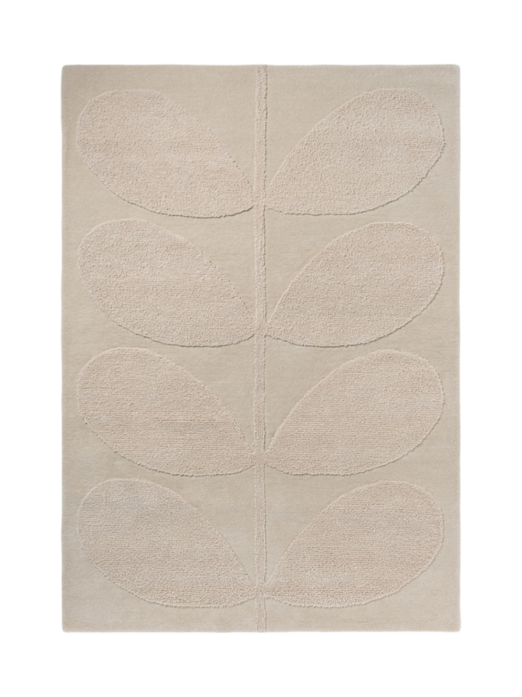 Designer Teppich „Solid Stem“ - handgetuftet, aus 100% reiner Schurwolle ORLA KIELY