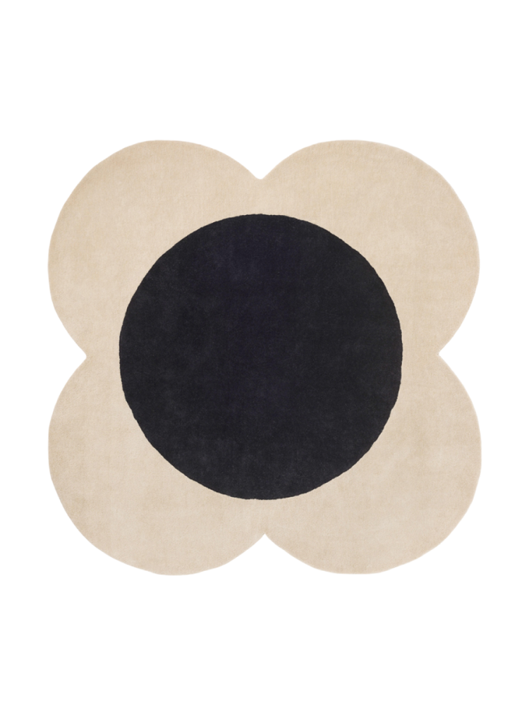 Designer Teppich „Flower Spot“ - handgetuftet, aus 100% reiner Schurwolle ORLA KIELY