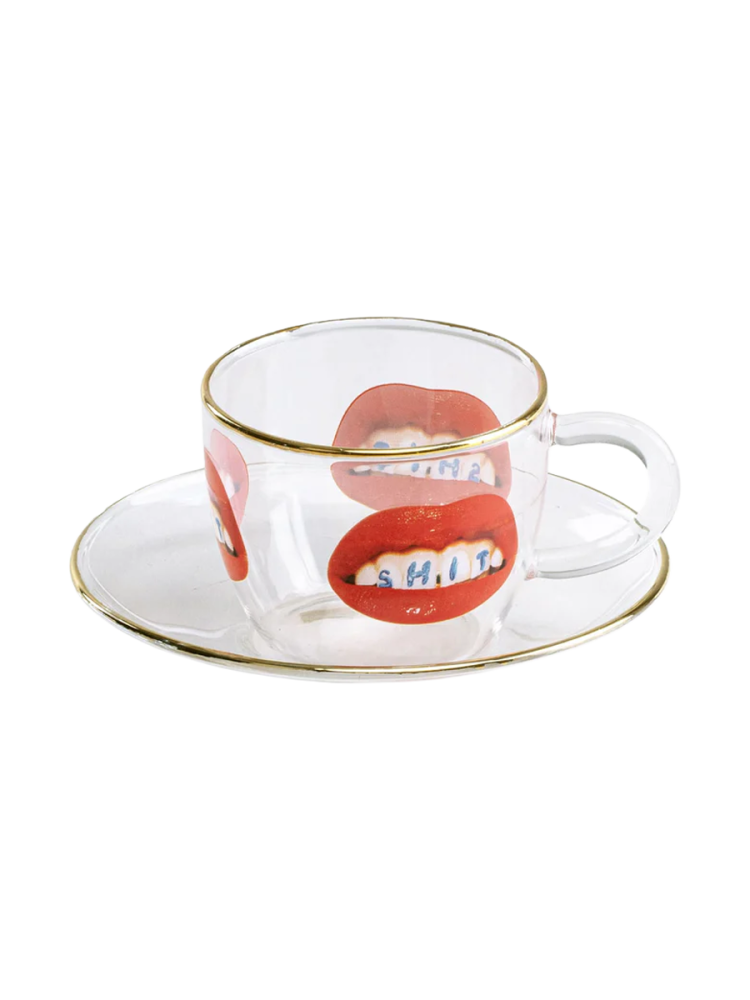 Design Kaffeetasse Seletti X Toiletpaper „Shit“