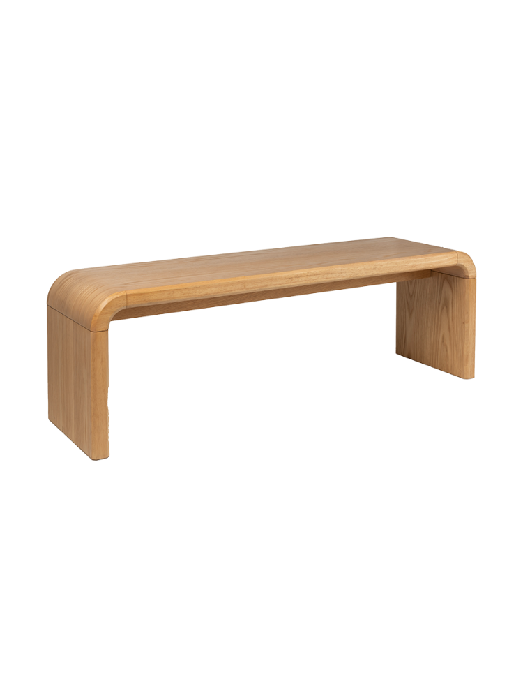Massives Design Sitzbank „Brave“ 140 x 45 cm Zuiver