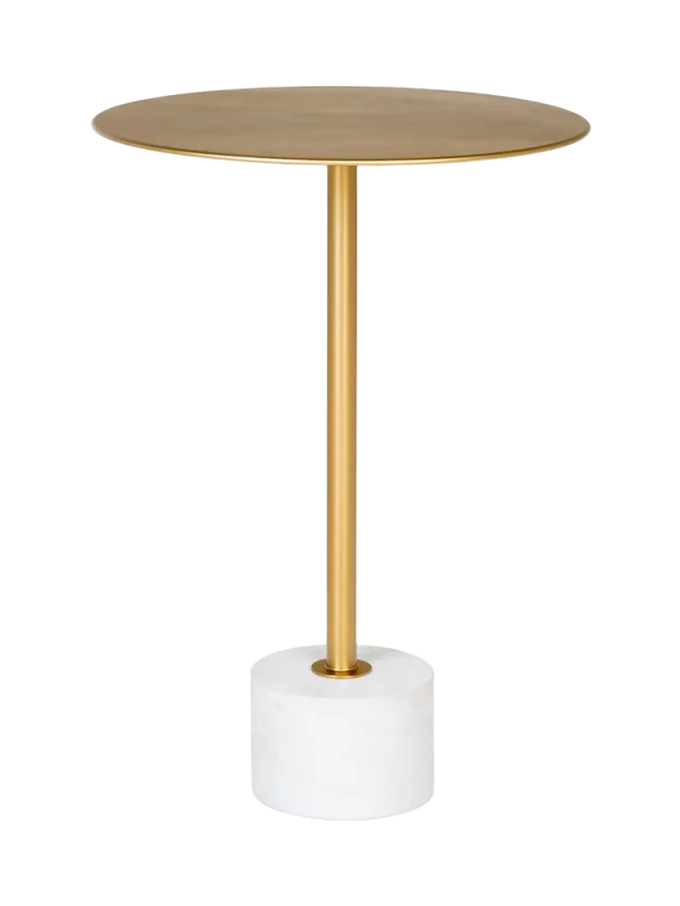 Runder Design Beistelltisch „Lecco“ Ø 41 x 58 cm Chosen by Bloomingloft