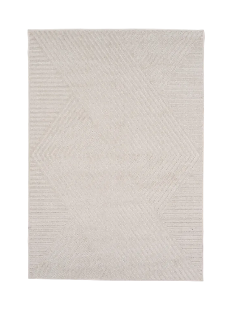 Design Teppich „Aron“, verschiedene Grössen Creme VE DESIGN