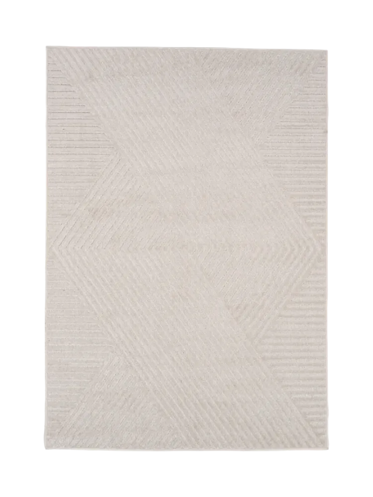 Design Teppich „Aron“, verschiedene Grössen Creme VE DESIGN