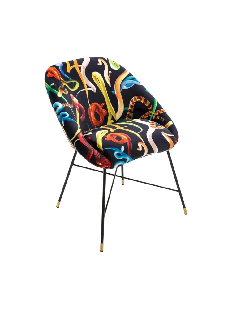 Design Polster Sessel „Toiletpaper Snake“ Seletti