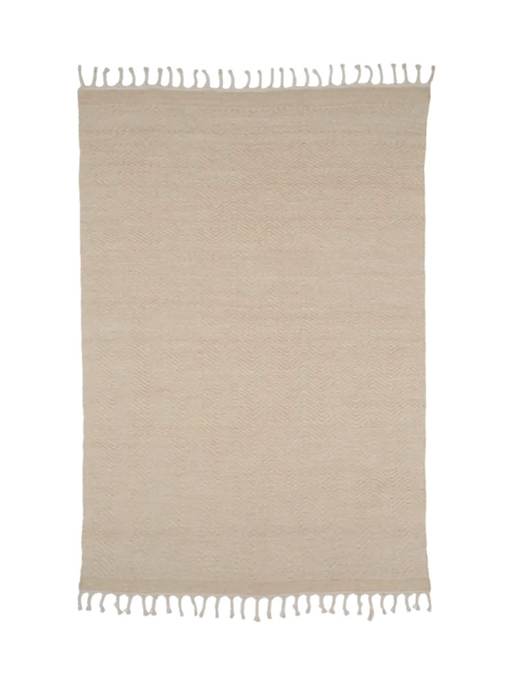 Design Wollteppich „Loke“ - verschiedene Grössen Dunkelgrau VE DESIGN