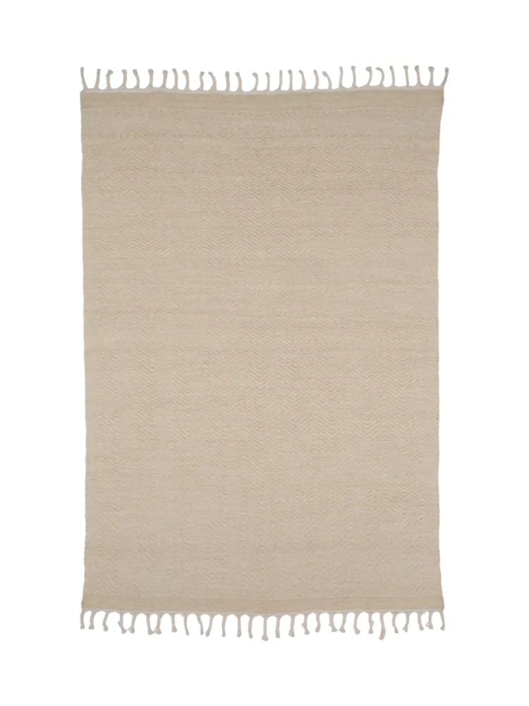 Design Wollteppich „Loke“ - verschiedene Grössen Dunkelgrau VE DESIGN