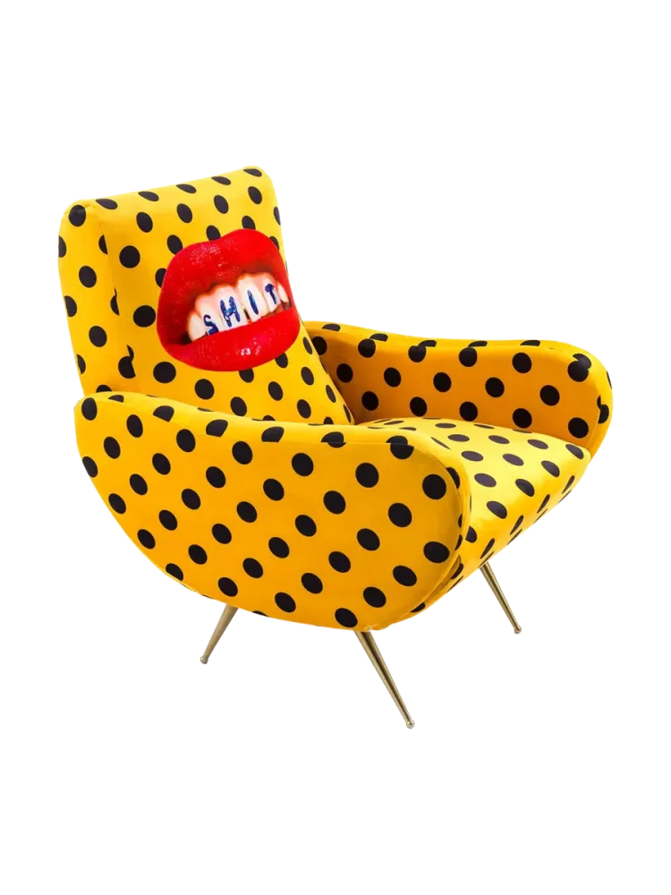 Design Loungesessel „Toiletpaper Shit“ Seletti