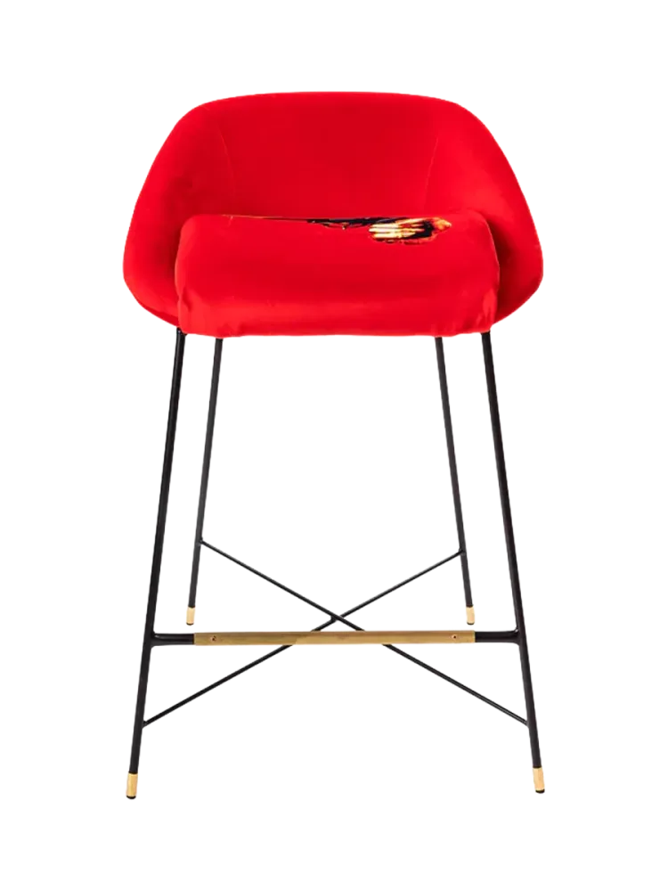 Design Barstuhl „Toiletpaper Revolver“ Seletti