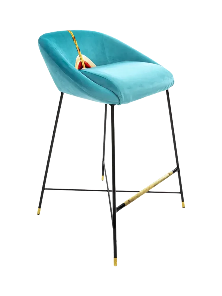 Design Barstuhl „Toiletpaper Drill“ Seletti