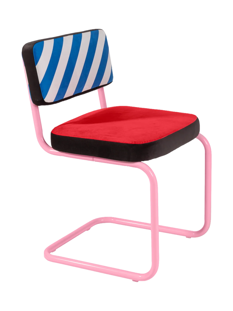 Design Freischwinger Stuhl „Superchair Hatch“ Seletti