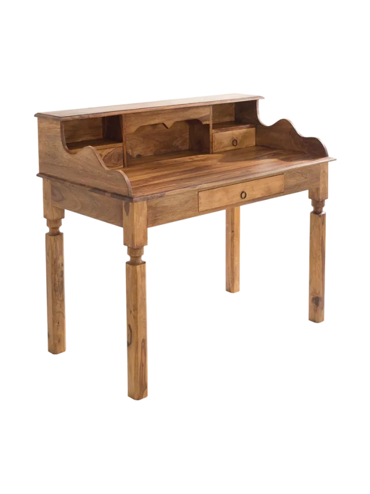 Massiver Schreibtisch/Sekretär „Makassar“ Invicta Interiors