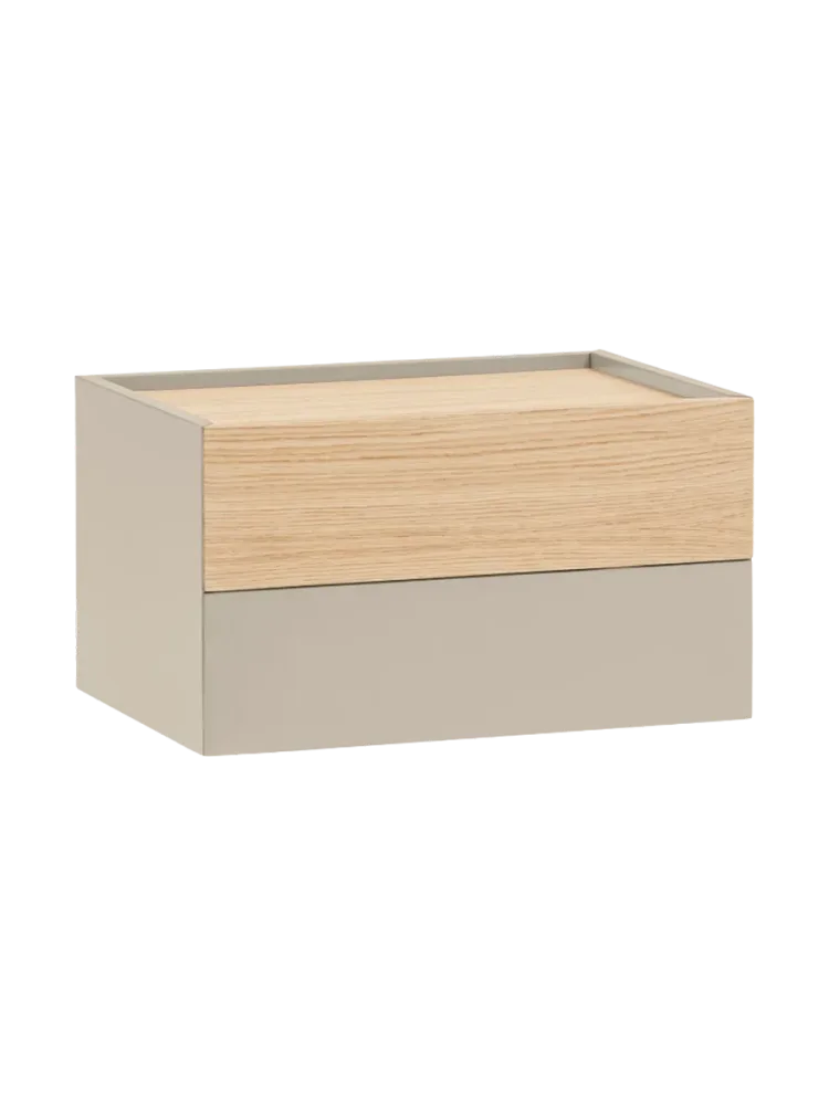 Design Nachttisch „Otto“, wandhängend Teulat