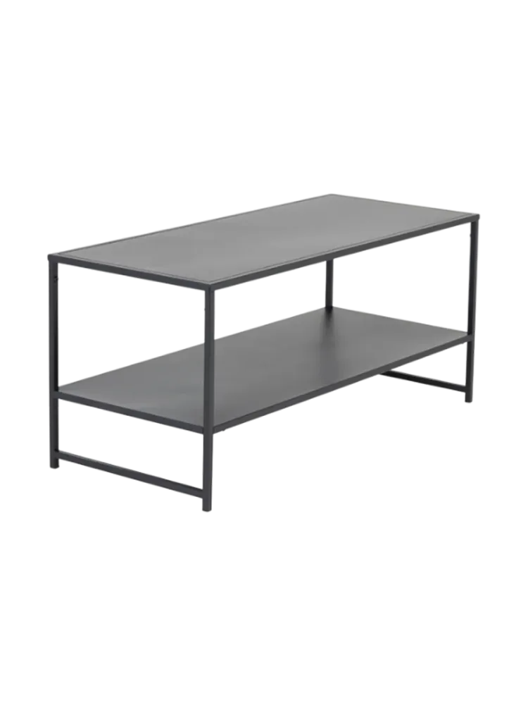 Couchtisch „Staal“ aus Metall Schwarz VE DESIGN