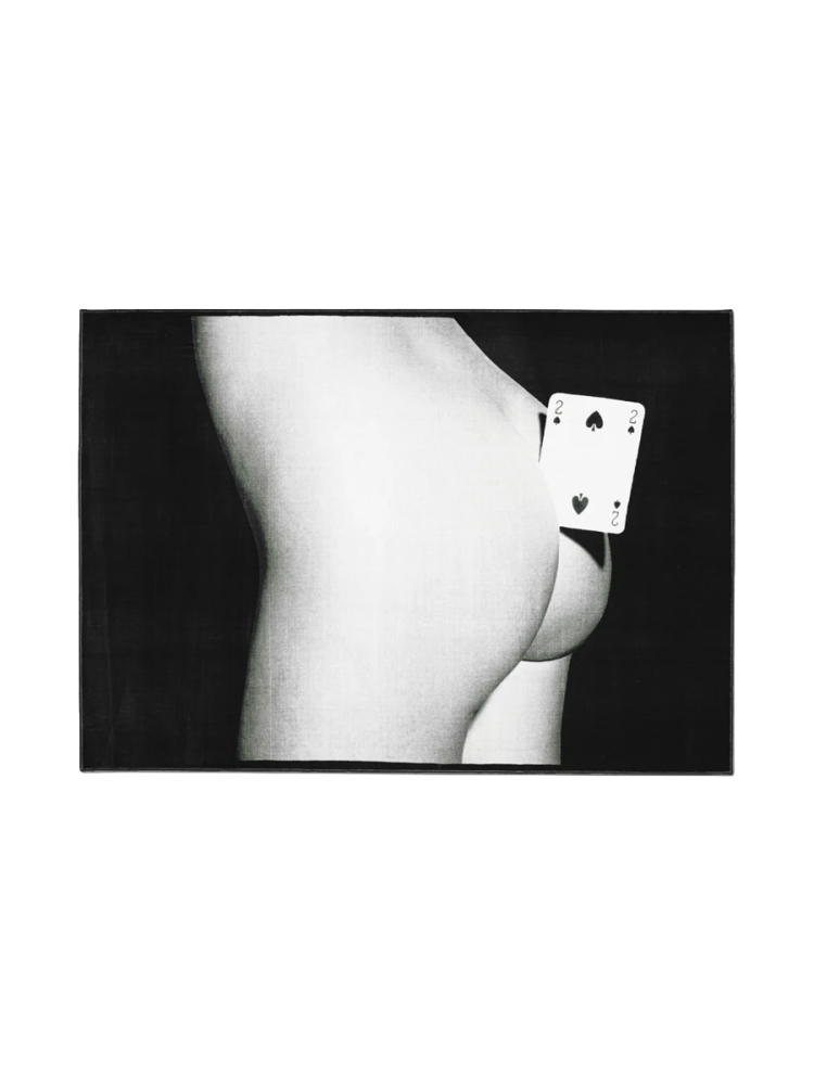 Designer Teppich „Toiletpaper Two of Spade“ Seletti